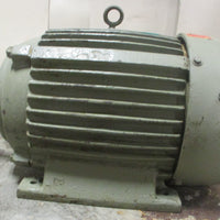 US Motors Electric Motor 7.5HP 256U 3PH 1200RPM 220/440V 13/8" Shaft Dia