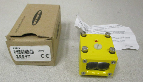 Banner 25547 Maxi Beam Photoelectric Sensor RSBLV Sensing Head