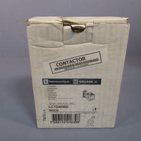 Schneider Electric, SquareD Contactor 18.5 KW LC1D40BD