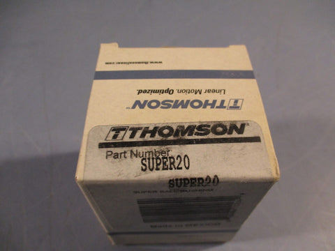 THOMPSON SUPER20, Unmounted Linear Ball Bearing/Super Ball Bushing 1.25" Bore