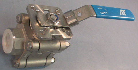 A-T Controls Series 88 Ball Valve Class 600 1" NPT -20F at 1480PSI 316 SS