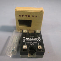 Opto 22 Solid State Relay 10A 332VDC Control 120D10