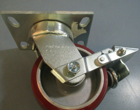 Colson Enforcer Swivel Wheel w/Plate & Brake 4&6 SER 5" 665209939