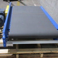 Lewco NSMDRB30... Motorized 30 x 56" Conveyor w/ Leeson 3/4 HP & Ironman 80:1