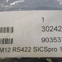 AWM Electrical Connector Cable E148000 Style 20549 300V M12 Conn. 2.5M