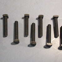 Square Head Screws 3x4" head, 3 1/4" Long   1/2" Dia Lot of 12 NOS