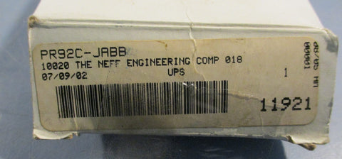Mac Valves inc PR92CJABB Pneumatic Valve 11291 single solenoid