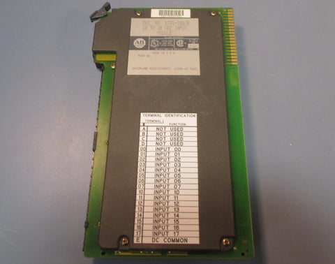 Allen Bradley 1771IBD/B 10 to 30 VDC Input Module 130MA at 5VDC Used