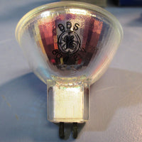 Lot of 2 projection lamps, General Electric multimirror DDS 80W, Sylvania EJA 1