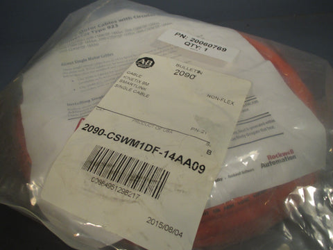 AllenBradley Kinetix 9M SMARTLINK Single Cable Ser. B 2090CSWM1DF14AA09