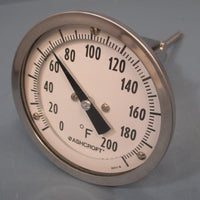 Ashcroft 3" Bimetal Thermometer: 7NA25114004 *NEW*
