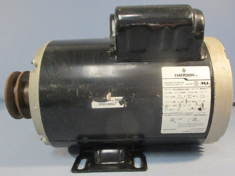 Emerson T63XWBSS1486 Definite Purpose Compressor Motor 3450RPM 5/8" Shaft Dia