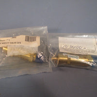 Lot of 2 Kingston Valve Pop Safety Relief 1/4 npt set 075psi/050scfm 112C1/4"