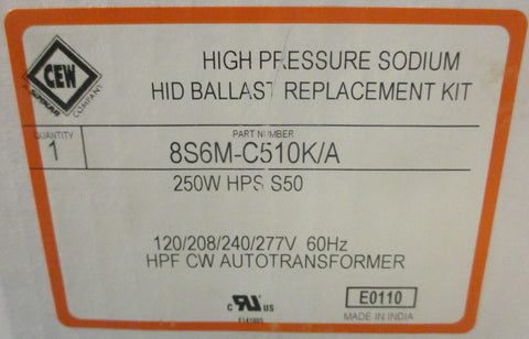 Simkar RKS250/M HID Ballast Replacement Kit 250W 120/208/240/277V 60Hz