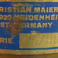 Christian Maier Heidenheim DX 120R4 Rotary Joint DX Series 20mm Bore