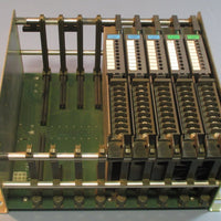 Allen Bradley 1771AB Bulletin I/O Chassis with 2 DC Outputs & 3 Inputs Used