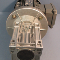 Qin Wei 220/380 V Motor PD0823009 w/ Wan Sin Worm Reducer NMRW050 S/N 12022581