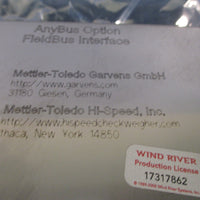 METTLER TOLEDO ANYBUS OPTION FIELDBUS INTERFACE 66069086