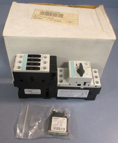 Siemens 3RA11250JA231BB4 Combination Starter .7-1A 24VDC Coil 3RA1125-0JA23-1BB4