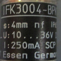 IFM Efector 100 Inductive Proximity Switch IF5813 IFK3004BPKG/V4A/US100DPS