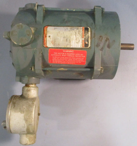 Reliance P56G2302U-XB Dutymaster AC Motor Thermally Protected 1/2HP 5/8" Shaft