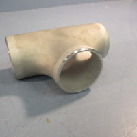 EN A/SA403 WPW Seamless Stainless Steel T Butt End 316/316L 11/2" Lot of 2