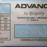 (Lot of 5 Electronic Ballasts (2) Sylvania QHE 3x32T8/UNV ISHSC & (3) Advance