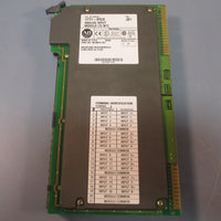 Allen Bradley 1771IFE/C Rev. J01 Analog Input Module (12 Bit) Series C