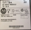 Allen Bradley 1771-DB Basic Module And Two 1771-IB/A Input Module 3 Total Items