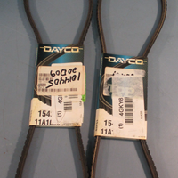 LOT OF (2) DAYCO 15420 ACCESSORY DRIVE BELT, TOP COG