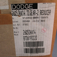 DODGE 26Q50HA14 TIGEAR-2 WORM GEAR SPEED REDUCER 50:1 RATIO 140TC