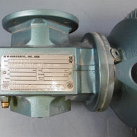 SewEurodrive 1.5HP Electric Motor DFT90S4 + Gear Reducer SAF37DT90S4 10.23:1