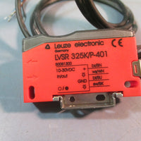 LEUZE LVSR325K/P401 UNIT, FIBER OPTIC AMPLIFIER 50081300 1030 VDC