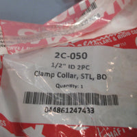 Lot of (20) Climax Clamp Collar, STL, BO 1/2" ID 2C050