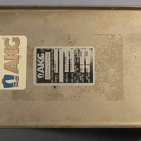 AKG CoolLine P429271 Oil / Water Cooler 450 PSI Max 350 Deg Max