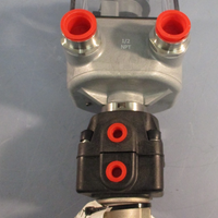 ITT PURE-FLO .38" B204 w/PRISM by STONEL PM3311S02RS VALVE/ACTUATOR ASSEMBLY