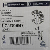 Telemecanique LC1D09B7 Contactor 20692 3DY19 2616446003