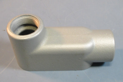 Appleton 11/4" LB47 Grayloy FM7 Conduit Body w/ Cover & Gasket Used