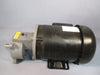 WEG Motor 5018ES3E56C-S w/Boston Gear Reducer 4:1 Ratio, HMF1-4K-B6--B5/F05004