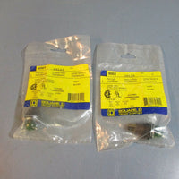 Square D OG120 Ser. C Pilot Light Incandescent GREEN 120V NEW LOT OF TWO