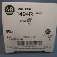 Allen-Bradley 1494R-N18 Ser. A Lug Adapter Kit NEW