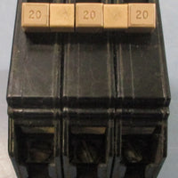 Cutler Hammer CH320 Circuit Breaker PlugOn, 240VAC 20A