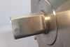 Van Der Graaf TM160B30-410 Motor Drum Conveyor Pulley SS 19" Wide 7" OD