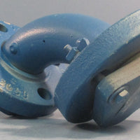 Crane A395-150 Flanged PTFE Pipe Elbow Fitting 1-1/2" E900M3VV0VB0XXX