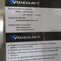 Videojet 1520 Ink Jet Coding Machine 392109-203-01 w/ Stand Sensor and Light