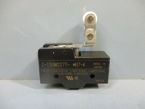 Omron Z15GW2277 Roller Limit Switch LOT OF 7