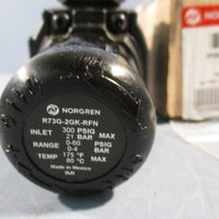 Norgren Pneumatic Pressure Regulator 1/4" NPT 300 psig 21 bar 175°F R73G2GKRFN