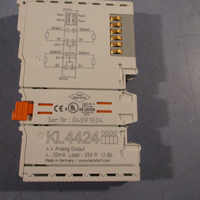 BECKHOFF Bus Terminal, 4channel analog output, current, 4…20 mA, 12 bit KL4424