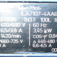 Feluwa SGL 232/3-K40-SM20/190ZW Pump 34.5 Bar w/ Siemens 1LA7107-4AA61 Motor