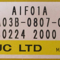 Fanuc A03B0807C011 Interface Module AIF01A 24VDC 2A Max